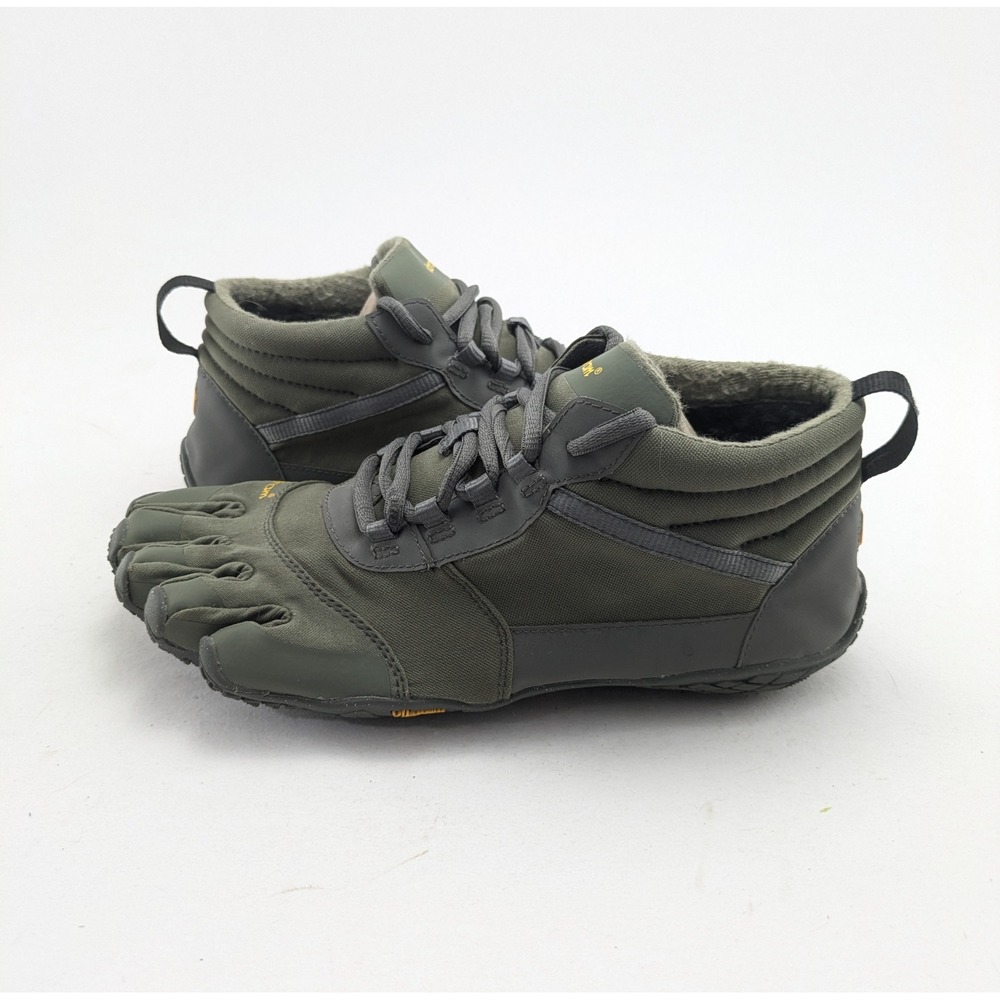 Women Vibram V-Trek 5 finger Green Outdoor Hiking Soft Shoes 20W7803 Size 9-9.5